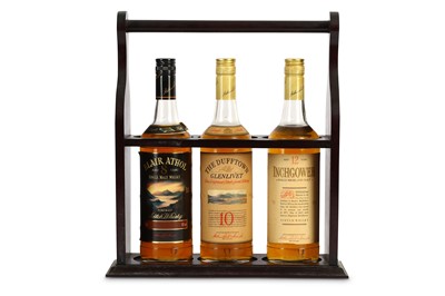 Lot 490 - Three Bottles of Single Malt Whisky presented...