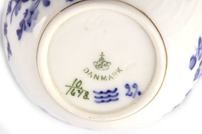 Lot 63 - A Royal Copenhagen Denmark 'Blue Flower' tea...