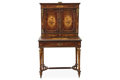 Lot 139 - A LATE 19TH CENTURY FRENCH BURR WALNUT,...