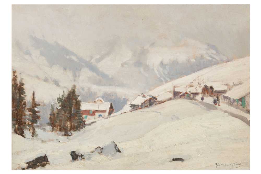 Lot 203 - LAMORNA BIRCH (BRITISH 1869–1955) Winter scene...