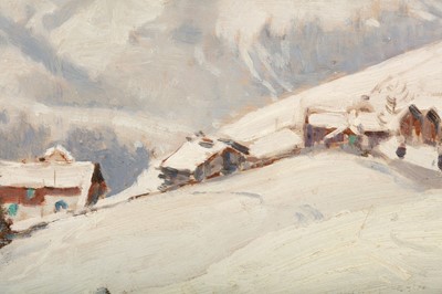 Lot 203 - LAMORNA BIRCH (BRITISH 1869–1955) Winter scene...