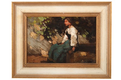 Lot 242 - WILLIAM LEE-HANKEY (BRITISH 1869-1952) Woman...