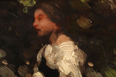 Lot 242 - WILLIAM LEE-HANKEY (BRITISH 1869-1952) Woman...