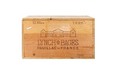 Lot 260 - Twelve Bottles of Chateau Lynch-Bages 1996 in...
