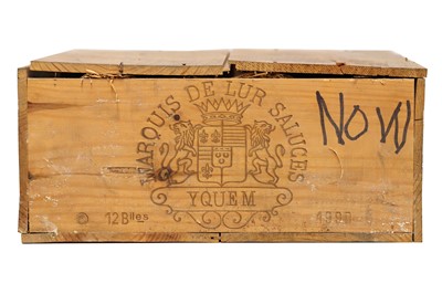 Lot 412 - Twelve Bottles of Chateau Yquem 1990 in Open...