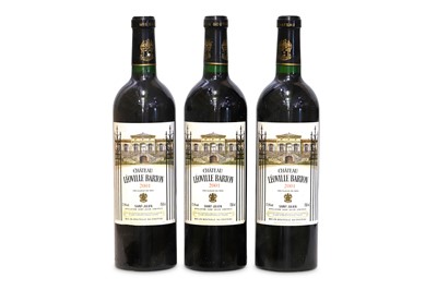 Lot 264 - Three Bottles of Chateau Leoville Barton 2001...