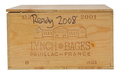 Lot 273 - Twelve Bottles of Chateau Lynch-Bages 2001 in...