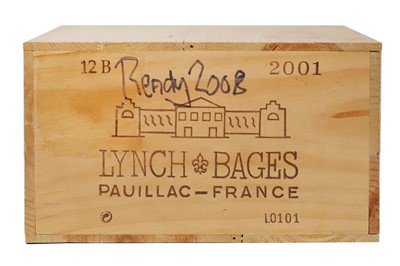 Lot 274 - Twelve Bottles of Chateau Lynch-Bages 2001 in...