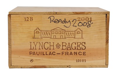 Lot 275 - Twelve Bottles of Chateau Lynch-Bages 2001 in...