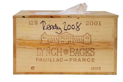 Lot 278 - Twelve Bottles of Chateau Lynch-Bages 2001 in...