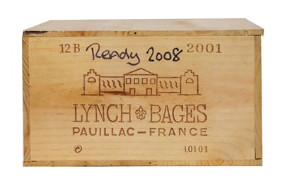 Lot 279 - Twelve Bottles of Chateau Lynch-Bages 2001 in...