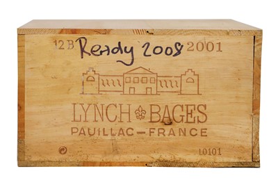Lot 280 - Twelve Bottles of Chateau Lynch-Bages 2001 in...