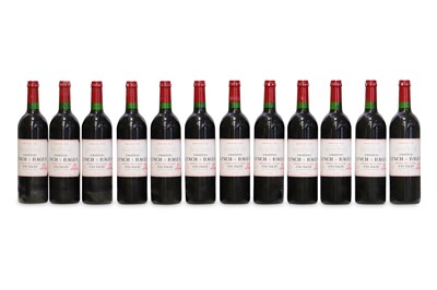 Lot 283 - Twelve Bottles of Chateau Lynch-Bages 2001 in...