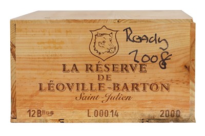 Lot 285 - Twelve Bottles of La Réserve de Léoville...