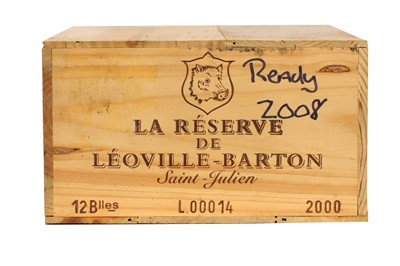 Lot 286 - Twelve Bottles of La Réserve de Léoville...