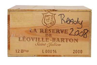Lot 287 - Twelve Bottles of La Réserve de Léoville...