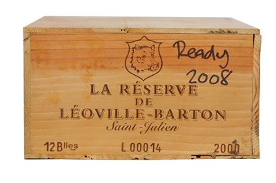 Lot 288 - Twelve Bottles of La Réserve de Léoville...