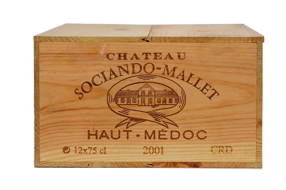 Lot 298 - Twelve Bottles of Chateau Sociando-Mallet 2001...