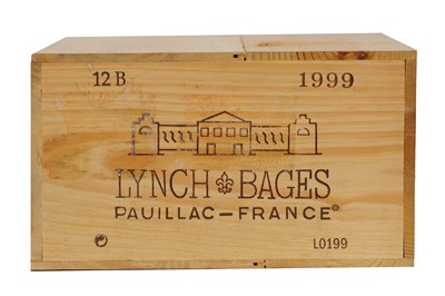 Lot 299 - Twelve Bottles of Chateau Lynch-Bages 1999 in...