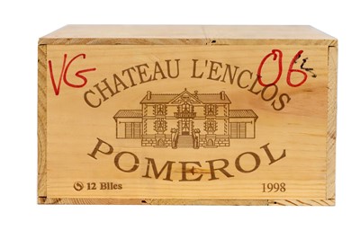 Lot 310 - Twelve Bottles of Chateau L'Enclos 1998 in...