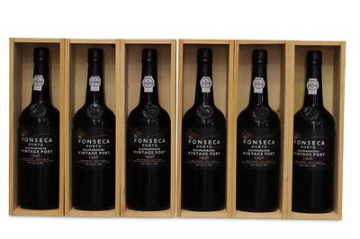 Lot 441 - Six Bottles of Fonseca's Quinta de Guimarens...