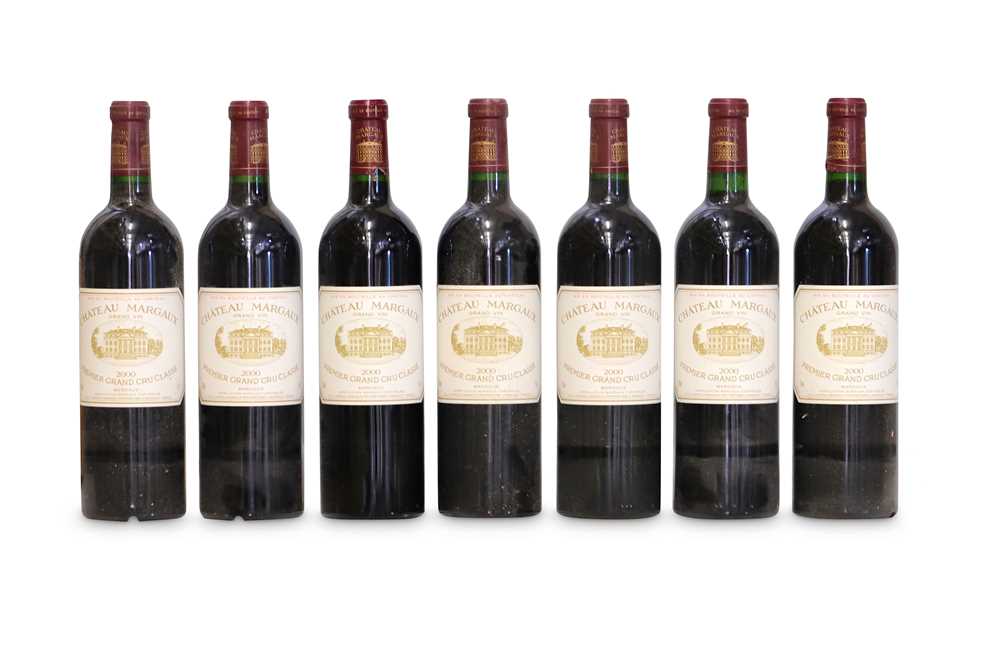 Lot 204 - Seven Bottles of Chateau Margaux 2000 Margaux,...