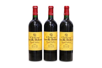 Lot 355 - Three Bottles of Chateau Leoville Poyferre...