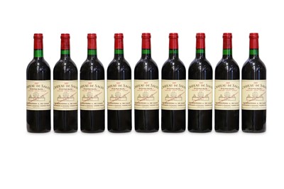 Lot 318 - Nine Bottles of Chateau de Sales 1997 Pomerol,...