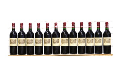 Lot 200 - Six Bottles of Chateau Lafite Rothschild 1989...