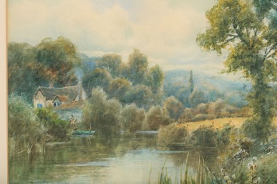 Lot 145 - WIGGS KINNAIRD (BRITISH 1875–1915) The Severn...