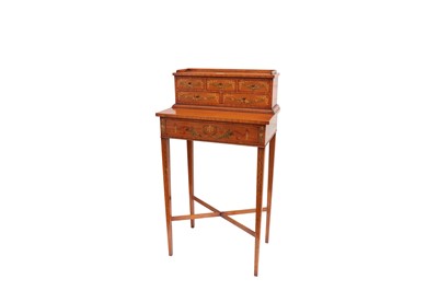 Lot 339 - A late 18th Century style satinwood bonheur du...