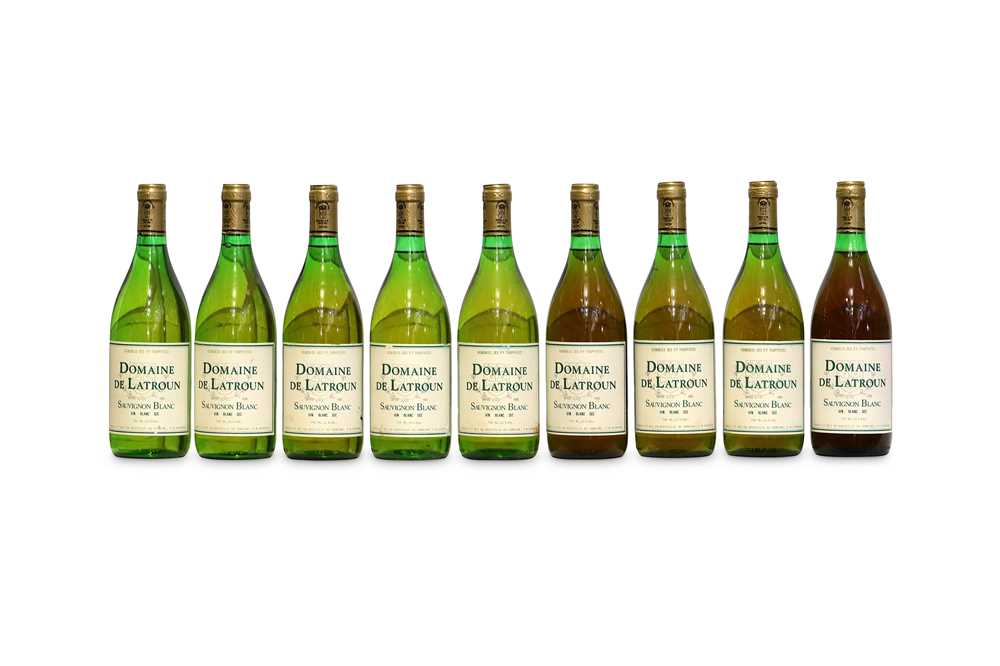Lot 176 - Nine Bottles of Domaine de Latroun Sauvignon...