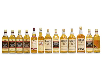 Lot 489 - Thirteen Bottles of Assorted Scotch Whisky 1 x...
