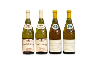 Lot 160 - Four Bottles of Corton-Charlemagne from two...