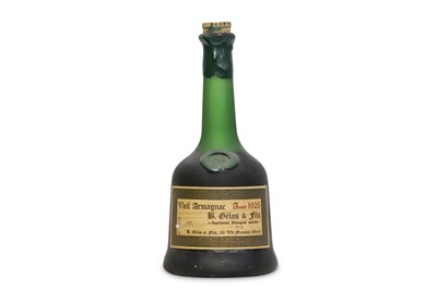 Lot 533 - One Bottle of B. Gelas & Fils Vieil Armagnac...