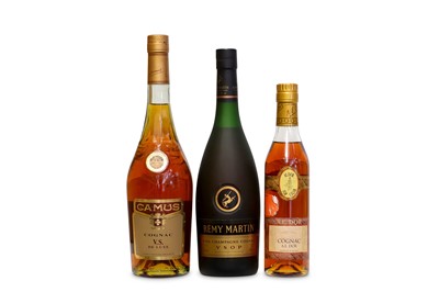 Lot 502 - Three Bottles of Assorted Cognacs 1 Bottle of...