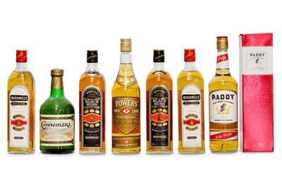 Lot 484 - Eight Bottles of Assorted Irish Whiskey 2...