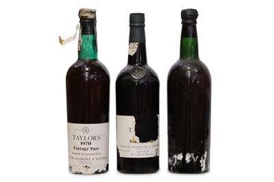 Lot 436 - Three Vintages of Taylor's Port 1 Bottle of...
