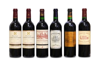 Lot 382 - Six Bottles of Mixed Bordeaux 2 Bottles of...
