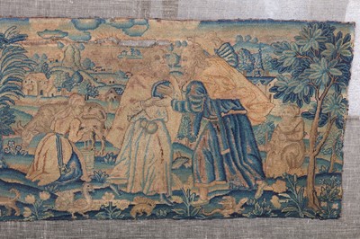 Lot 1 - A LATE 16TH / EARLY 17TH CENTURY NEEDLEWORK...