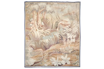 Lot 4 - A LATE 18TH CENTURY FLEMISH VERDURE TAPESTRY...