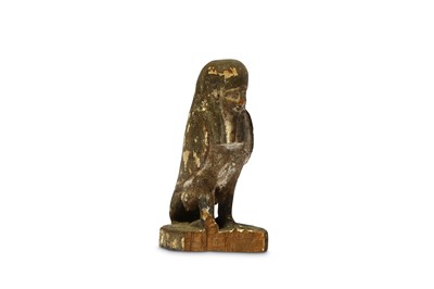 Lot 70 - AN EGYPTIAN WOOD BA BIRD Ptolemaic Period, 305...