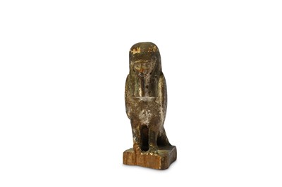 Lot 70 - AN EGYPTIAN WOOD BA BIRD Ptolemaic Period, 305...