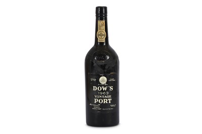 Lot 426 - One Bottle of Dow's 1963 Closure and cork in...