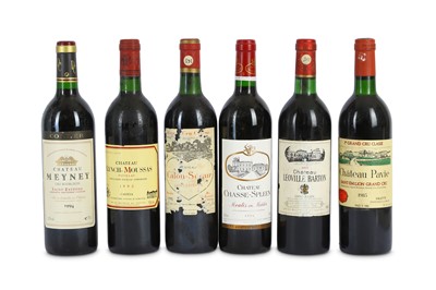 Lot 384 - Six Assorted Bottles of Bordeaux Red. 1 Bottle...