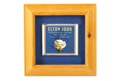 Lot 226 - John (Elton) Signed cover of the CD single...