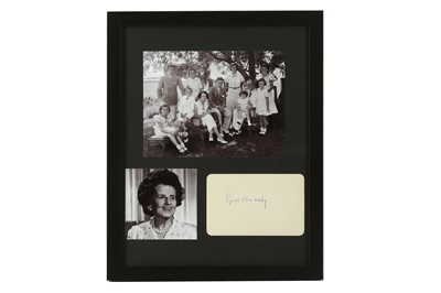 Lot 286 - Kennedy (Rose) Album page signed ‘Rose...