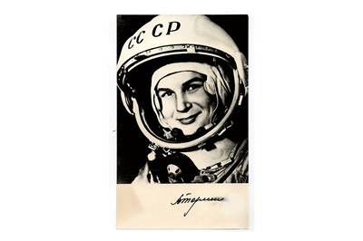 Lot 404 - Tereshkova (Valentina) Black and white, head...