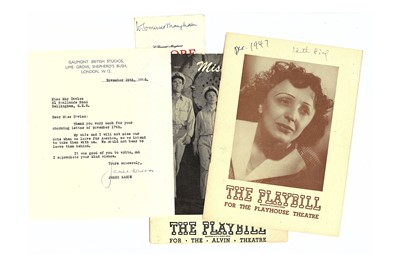 Lot 49 - Autograph Collection.- Actors and Entertainers...
