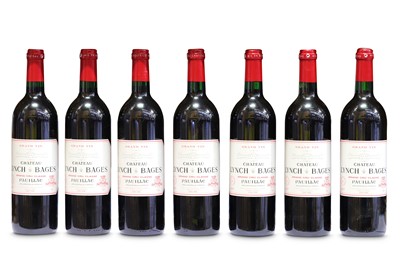 Lot 358 - Seven Bottles of Chateau Lynch Bages 1997...
